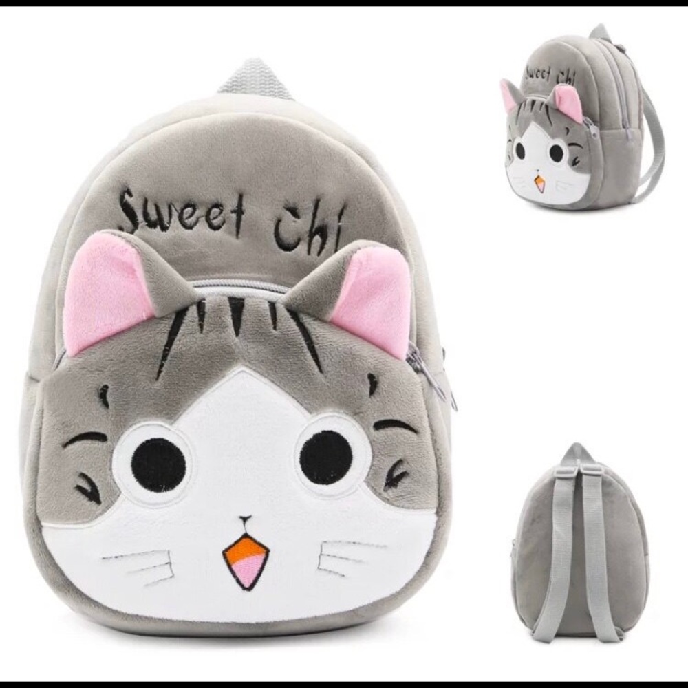 🌟FIRM Cutest Kitty Kids Plush Backpack 🌟